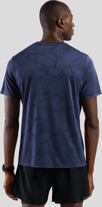 Odlo Zeroweight Engineered Chill-Tec Laufshirt kurzarm eclipse melange (Herren)