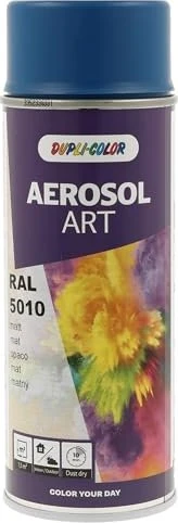 Dupli-Color Aerosol Art Acryllack-Spray RAL 5010 enzianblau matt, 400ml