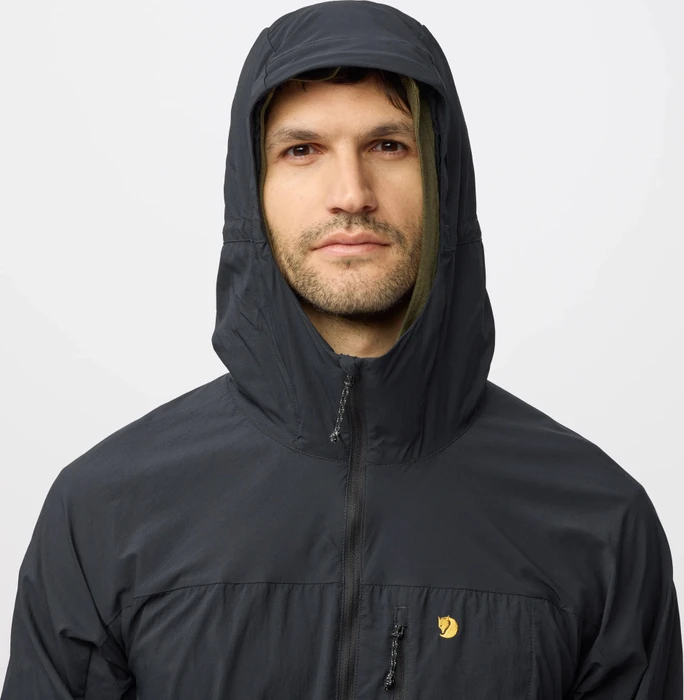 Fjällräven Bergtagen Windshell Funktionsjacke schwarz (Herren)