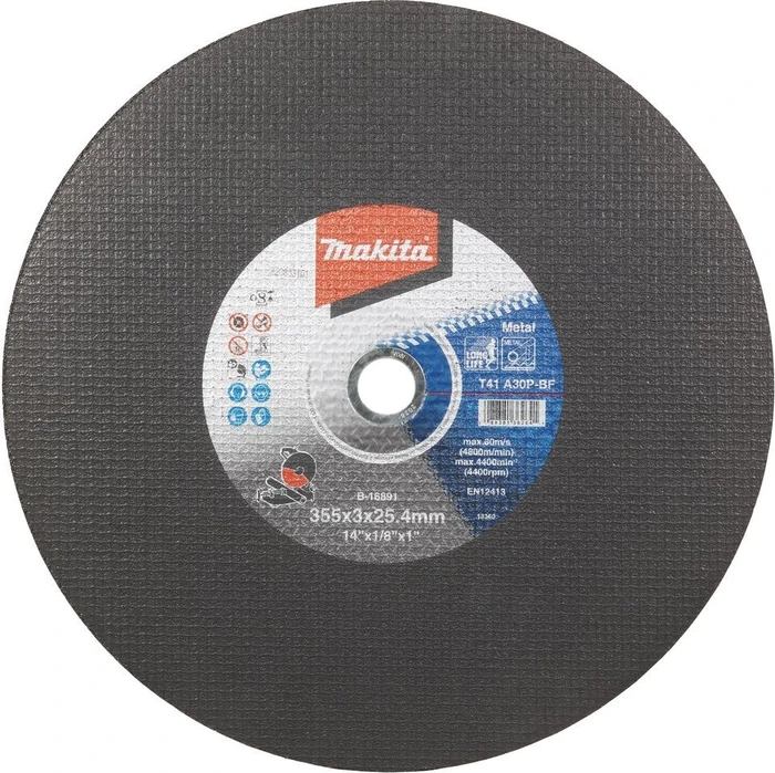 Makita Metall Trennscheibe grob, 355x3x25.4mm, 5 Stück