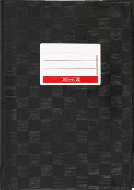 Brunnen Heftschoner PP, A5, schwarz