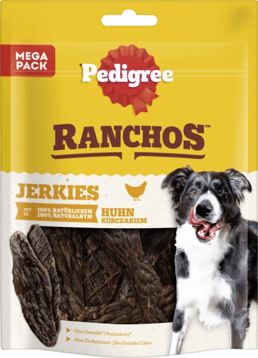 Pedigree Ranchos, Jerkies, mit Huhn, 180g
