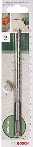 Bosch DIY SDS-plus Hammerbohrer, 5x100x160mm, 1 Stück