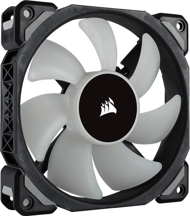Corsair ML Series ML120 PRO RGB LED Premium Magnetic Levitation Fan, 120mm