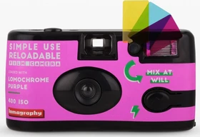 Lomography Simple Use Reloadable Filmkamera Purple
