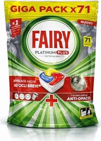 Fairy Platinum Plus All-In-One Lemon Geschirrspültabs, 71 Stück