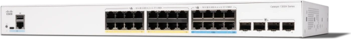 Cisco Catalyst 1300X Rackmount Gigabit Managed Switch, 24x RJ-45, 4x SFP28, 740W PoE++