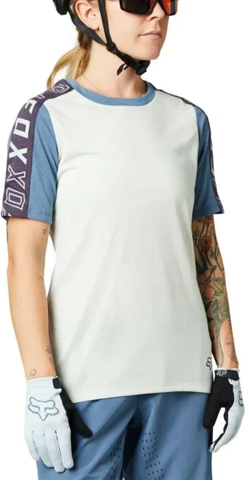 Fox Racing Ranger Drirelease Trikot kurzarm cloud grey (Damen)
