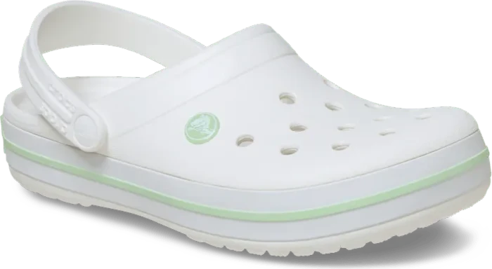 Crocs Crocband white/serene green