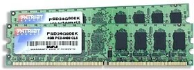 Patriot UDIMM 4GB Kit, DDR2-800, CL5