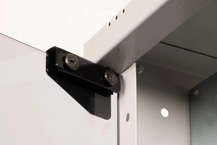 Digitus Professional SoHo Pro Line 19" Wandgehäuse 12HE, unmontiert, Sicherheitsglastür, IP20, RAL 7035, 400mm tief