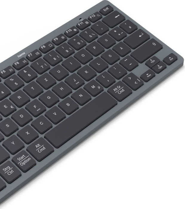 Hama KEY4ALL X510 Bluetooth-Tastatur schwarz, Bluetooth, DE