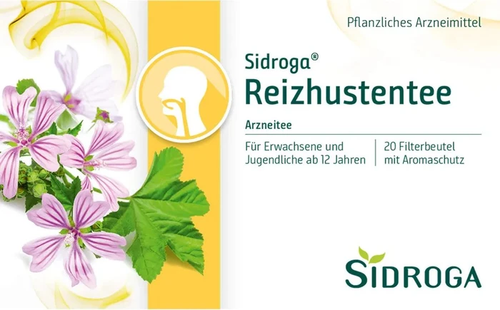 Sidroga Reizhustentee Beutel, 20 Stück