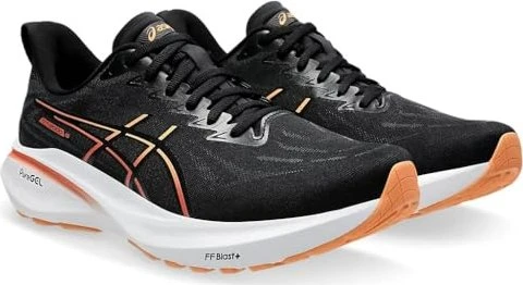 Asics GT-2000 13 black/faded orange (Herren)