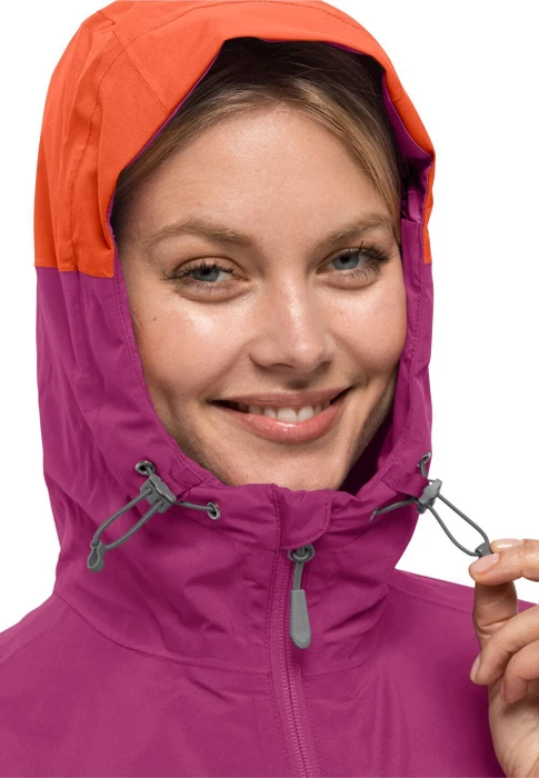 Jack Wolfskin Weiltal 2L Funktionsjacke vibrant orange (Damen)