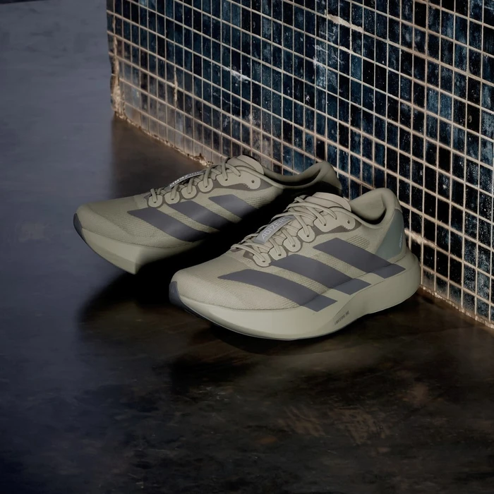adidas Adizero Evo SL silver pebble/carbon/iron metallic (Herren)