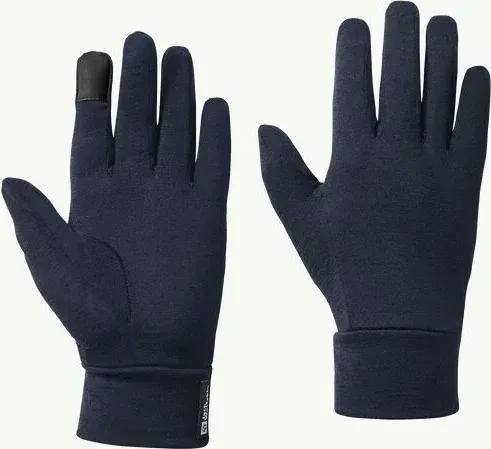 Jack Wolfskin Merino Handschuhe night blue (Damen)