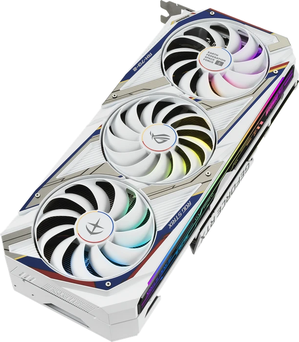 ASUS ROG Strix GeForce RTX 3080 Gundam, ROG-STRIX-RTX3080-O10G-GUNDAM, 10GB GDDR6X, 2x HDMI, 3x DP