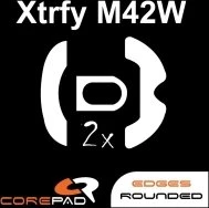 Corepad Skatez PRO für XTRFY M42W Wireless, Mausgleiter, weiß