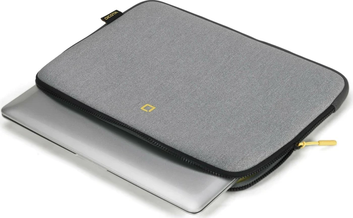 Dicota Skin Flow 13-14.1" Schutzhülle, grey/yellow