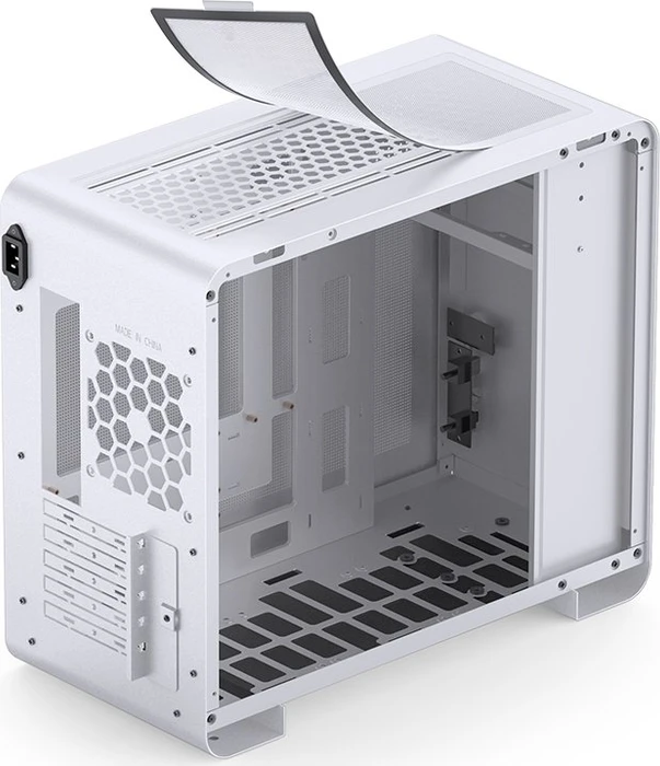 Jonsbo U4 Mini White, weiß, Glasfenster