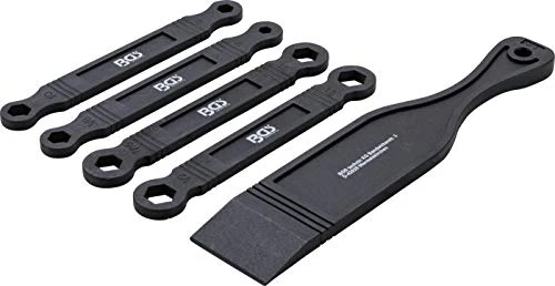 BGS technic Kunststoff-Doppel-Ringschlüssel- & Stemmhebel-Satz 5-tlg.