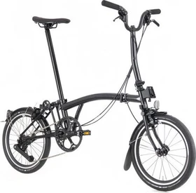 Brompton P-Line Urban midnight black metallic