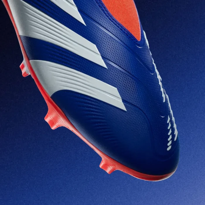 adidas Predator League Laceless FG lucid blue/cloud white/solar red