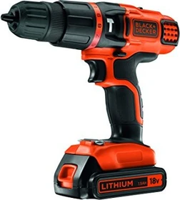 Black&Decker EGBL188K Akku-Schlagbohrschrauber inkl. Koffer + Akku 1.3Ah
