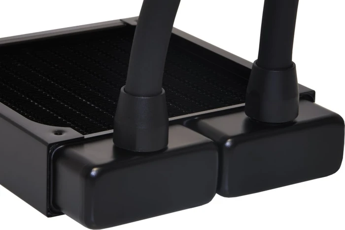 Alphacool HF Anschraubtülle TPV G1/4" auf 12.7/7.6mm schwarz, 6er-Pack