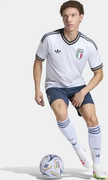 adidas Italien Authentic 2026 Auswärtstrikot kurzarm aeroblue (Herren)