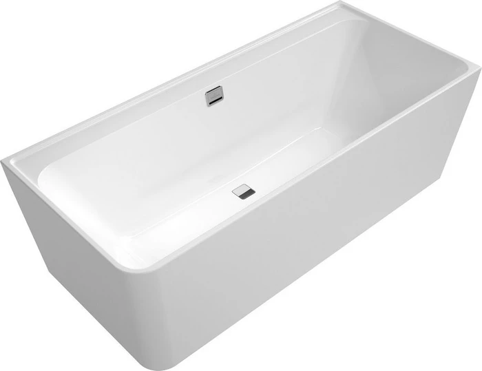 Villeroy & Boch Collaro Vorwand-Badewanne für Eckeinbau rechts 179x79cm, weiß alpin