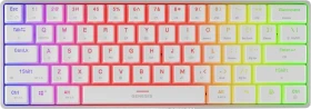 Genesis Thor 660 G2 Wireless, PBT, weiß, LEDs RGB, Gateron BROWN, USB/Bluetooth, US (NKG-2197)