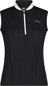 CMP Bike Half Zip Trikot ärmellos schwarz (Damen)