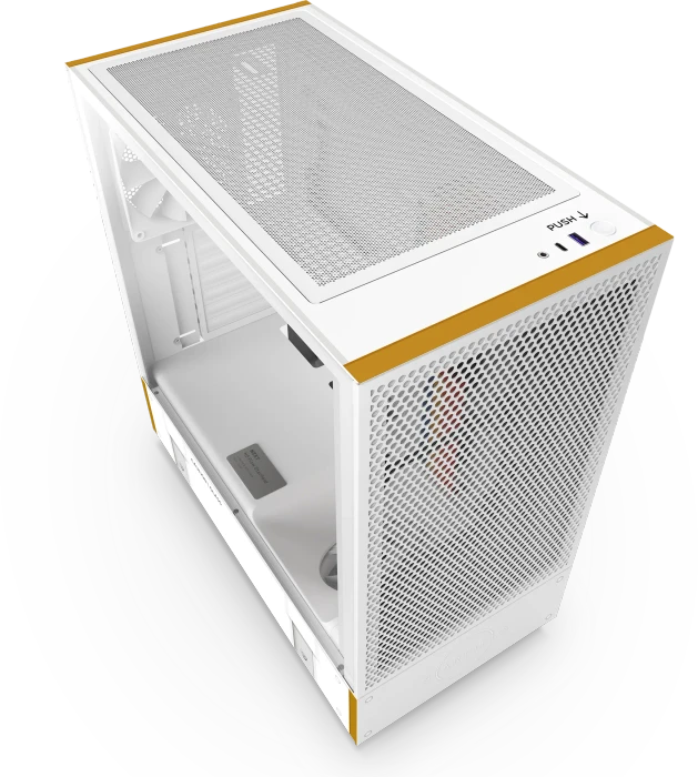 NZXT H5 Flow Starfield, weiß, Glasfenster