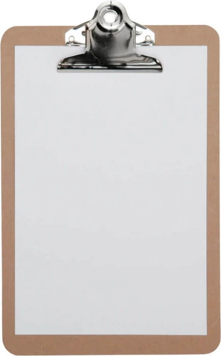 Maul MAULclassic Klemmbrett Holz, A5, braun