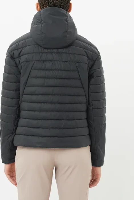 Salomon RFLX Hooded Funktionsjacke deep black (Damen)