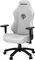 Anda Seat Phantom 3 L Gamingstuhl, Cloudy White, Kunstleder weiß/Logo schwarz Vorschaubild