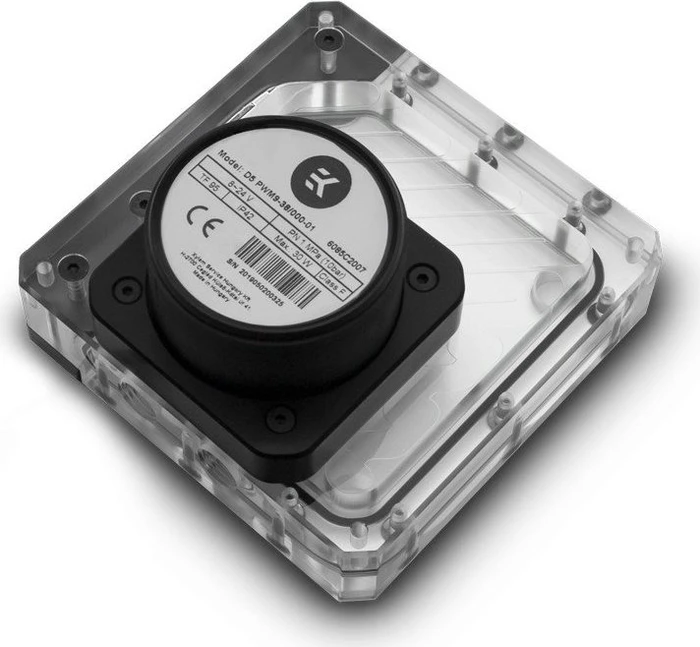 EK Water Blocks Quantum Line EK-Quantum Kinetic FLT 120 D5 PWM D-RGB, Acryl, mit Pumpe
