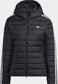 adidas Hooded Premium Slim Jacke schwarz (Damen)