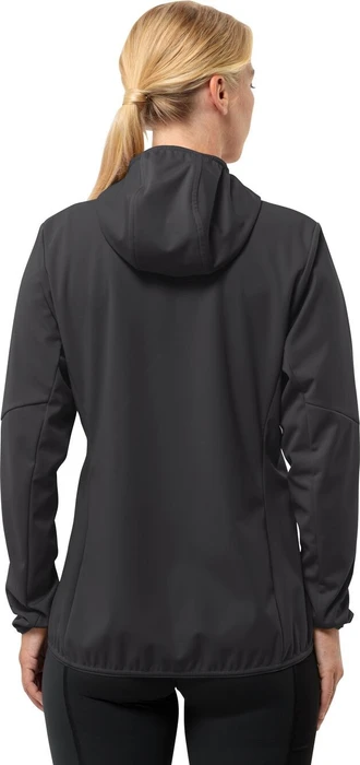 Jack Wolfskin Feldberg Hoody Funktionsjacke schwarz (Damen)