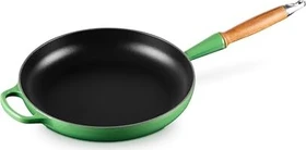 Le Creuset Signature Gusseisen Bratpfanne 28cm bamboo green