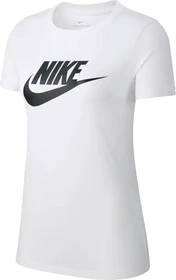Nike Sportswear Essential Laufshirt kurzarm weiß/schwarz (Damen)