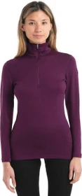 Icebreaker 260 Tech Half Zip Funktionsshirt langarm nightshade (Damen)
