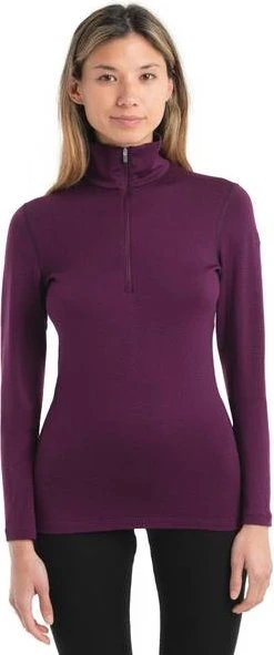 Icebreaker 260 Tech Half Zip Funktionsshirt langarm nightshade (Damen)