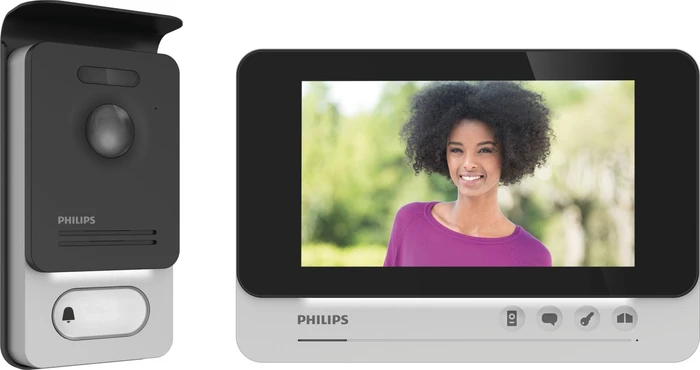 Philips WelcomeEye Comfort Video-Türsprechanlage, Set