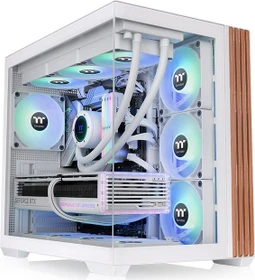 Thermaltake View 380 WS ARGB Snow, weiß, Glasfenster