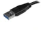 StarTech USB3AUB50CMS, Slim-USB-A 3.0 auf USB 3.0 Micro-B Adapterkabel schwarz, 0.5m Vorschaubild