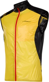 La Sportiva Blizzard Windbreaker Laufweste gelb/schwarz (Herren)