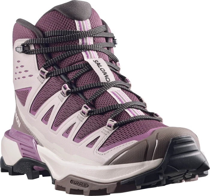 Salomon X Ultra 360 Edge Mid GTX huckleberry/silver cloud/concord grape (Damen)